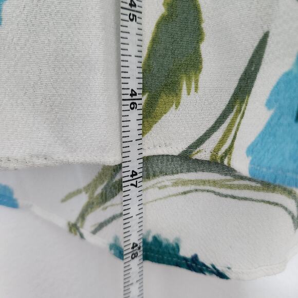 Diane Von Firstenberg DVF Floral Midi Dress 4 Cocktail‎ Wedding Party Vacation - Picture 7 of 9